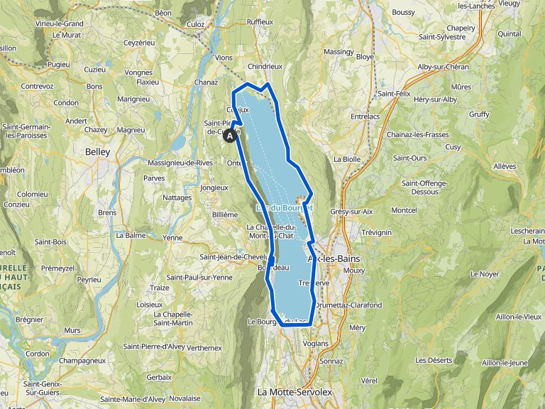 Tour lac deals bourget velo